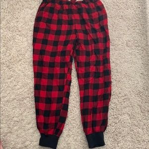 COPY - Plaid pajama joggers